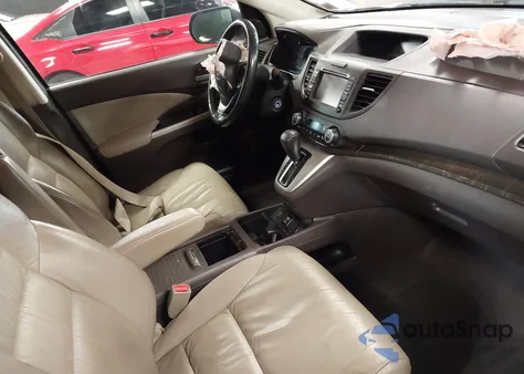 2013 Honda Cr-V Ex-L z USA, uszkodzony, nr VIN 5J6RM4H72DL009852